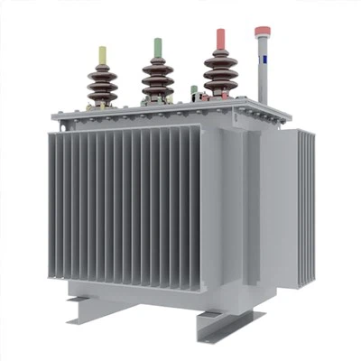 Þriggja fasa olíudældur spennir